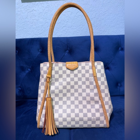 Louis Vuitton Propriano bag in Damier Azur - Picture 10 of 11